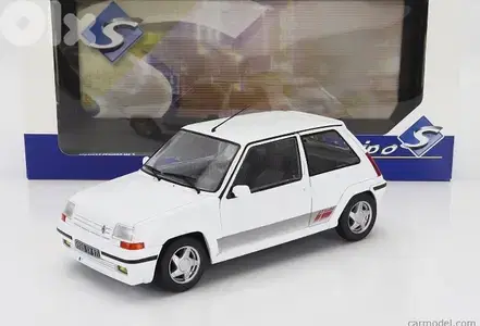 Renault 5 GT Turbo diecast car model 1;18.
