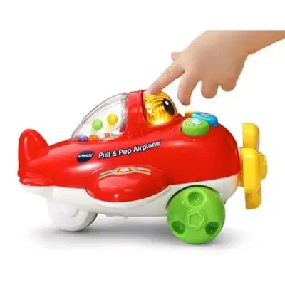 Pull & Pop Aeroplane