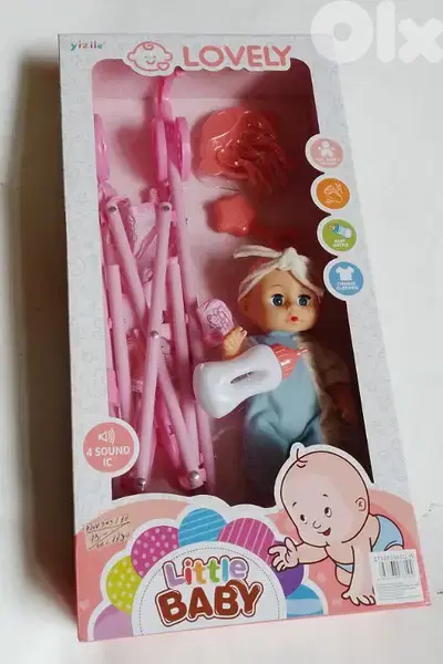 doll with stroller