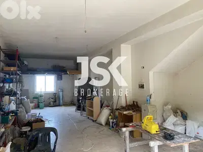 L17603 - 62 SQM Industrial Shop For Rent in Mazraat Yachouh