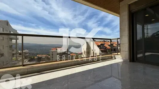 L17738-140 SQM Apartment With View For Sale in Mar Moussa