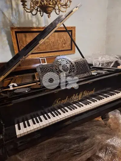 grand piano music desk by Joseph & Adolf Gossl