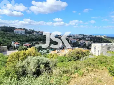 L17747 - Land For Sale in Ain El Rihani With Seaview