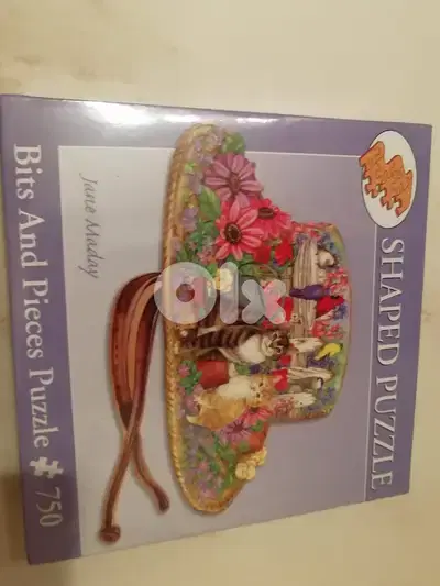 Shaped puzzle 51*81 cm new sealed
