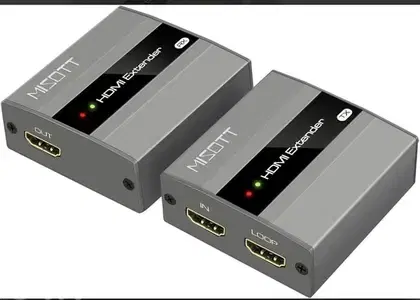 MISOTT 60 M HDMI Extender, Loop Out,Transmitter & Receiver/4$ delivery