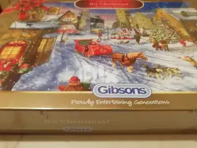 Gibsons "It s Christmas " puzzle  limited edition 1000 pcs 68*49cm ne