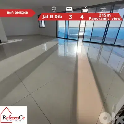 Luxurious Apartment for Sale in Jal El Dib شقة فخمة رائعة للبيع في جل