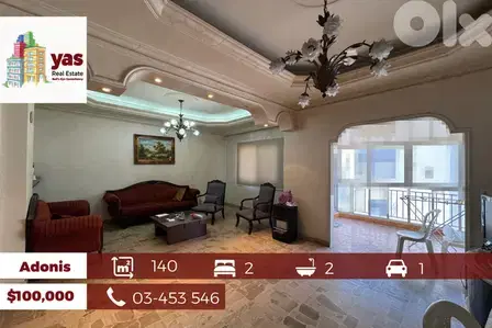 Adonis 140m2 | Well Maintained | Decorated | Prime Location | EL/CHN |