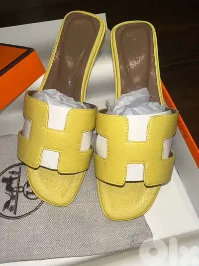 Hermes oran sandals size 39 COPY A