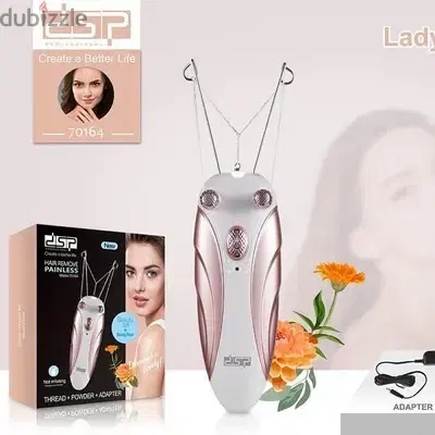 hair remover with thread