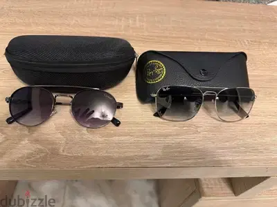 rayban silver made in italy and cartier used 2 month