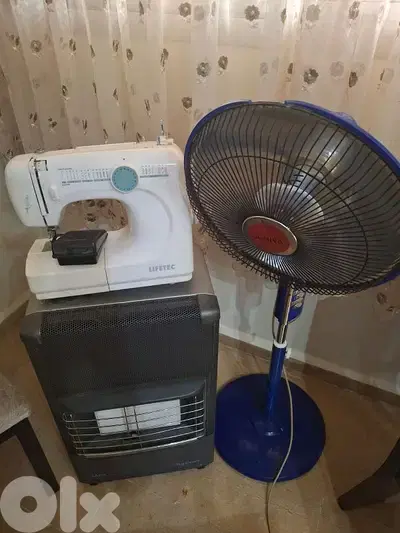 دفاي كهربا و مكنة خياطه و دفاية غاز للبيع بي سعر لقطه