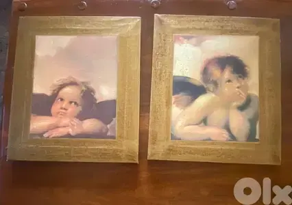 set of 2 Framed Angel