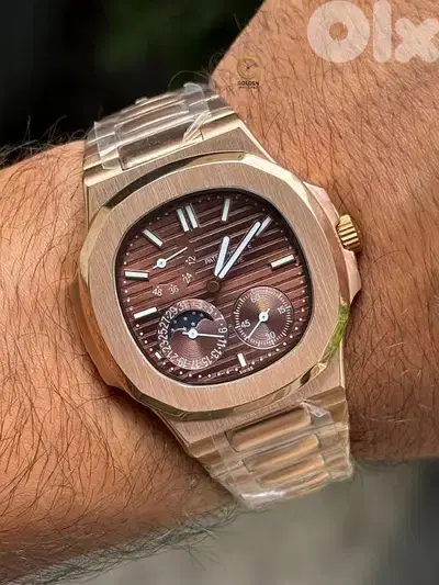 Patek Philippe Nautilus Moonphase Rosegold