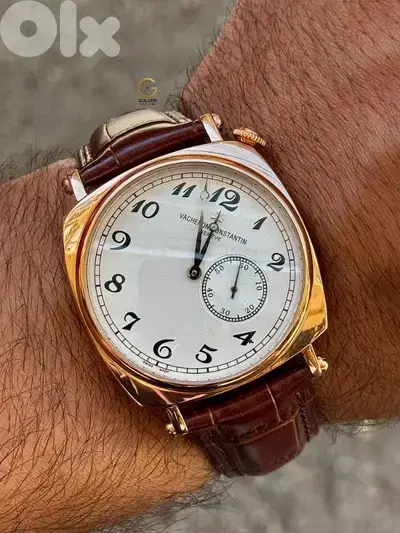 Vacheron Constantin Leather Automatic Chronograph