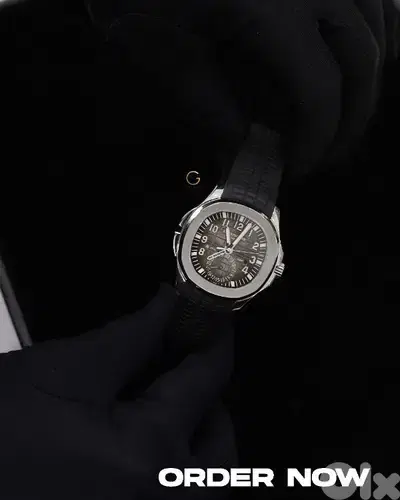 Patek Philippe Aquanaut Travel Time Black