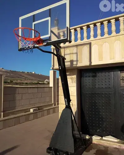 Now 425$  before 550$ movable hoop basketball stand