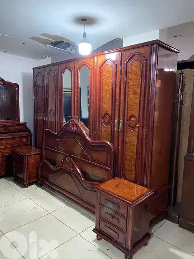 اوضة نوم صيداوي خشب زان ولاتي
