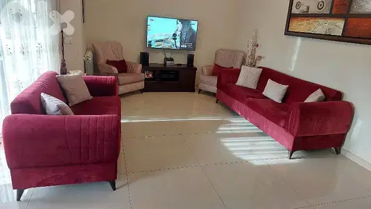 living room for sale 4 pieces in a very good condition