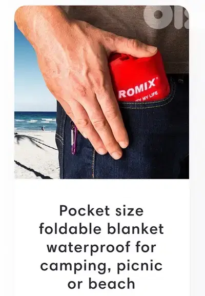 foldable waterproof blanket