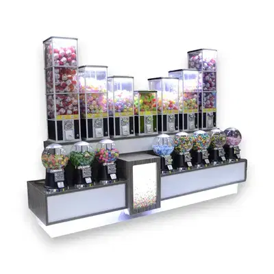 CANDY DROP CD141 - Coin Operated Vending Machine Station (Refurbished)