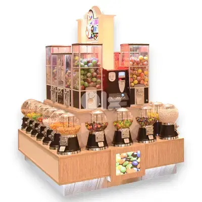 CANDY DROP CD312-Coin Operated Vending Machine Station (Refurbished)