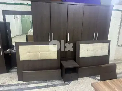 اوضة نوم تختين شغل بيوتي هوم