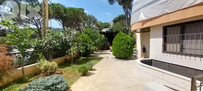 4 bedroom apartment+ 200m2garden+5 parkings 4 sale in Broumana- برمانا