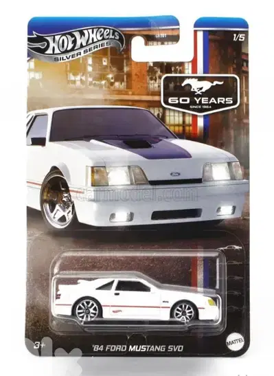 Hot Wheels '84 Ford Mustang SV0 diecast car model 1;64.