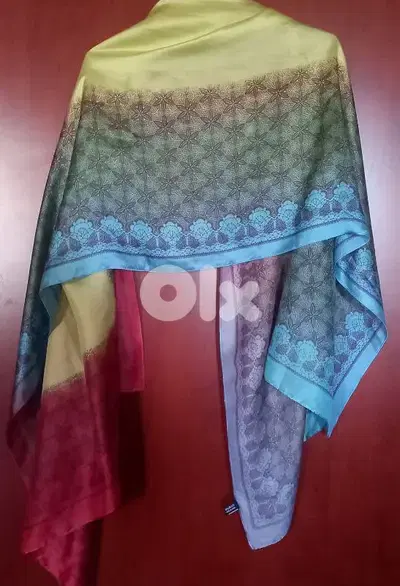Silk scarf large