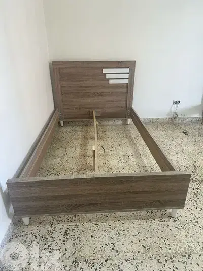 تخت مفرد ونص 120 سم موديل جديد