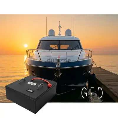 12V 24V 48 Deep Cycle Lithium Battery for Off-Grid Yacht Power Systems
