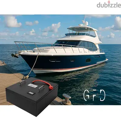 IP66 Rugged 12V 24V 48V Lithium Battery for Fishing Boats and Yachts
