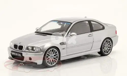 BMW M3 CSL (E46) diecast car model 1;18