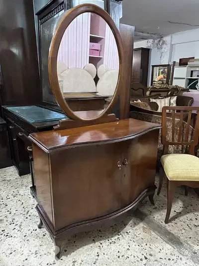 بهو انتيك خشب زان مع كرستين