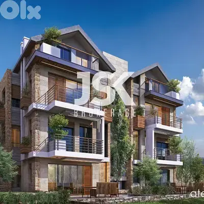 L18036- Under-Construction Chalet With Garden For Sale In Laqlouq With