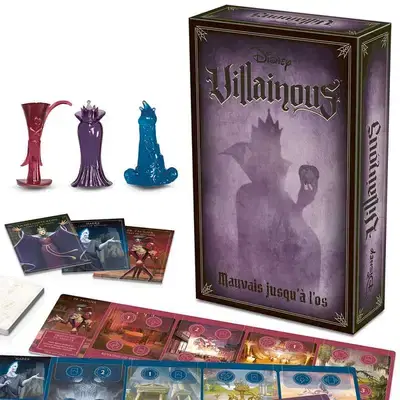 Disney Villainous - Wicked to The Core Board Game (French Edition)