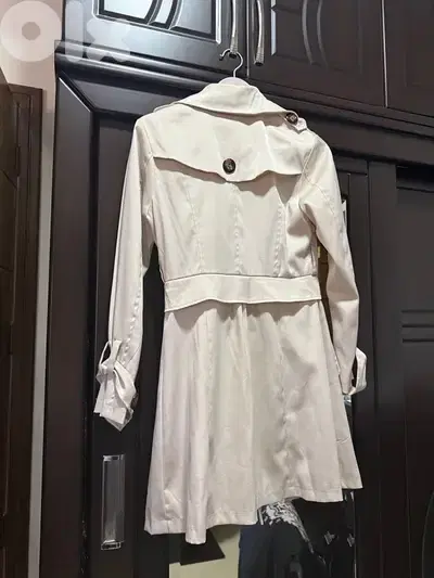 Used Turkish Elegant Beige Trench Coat