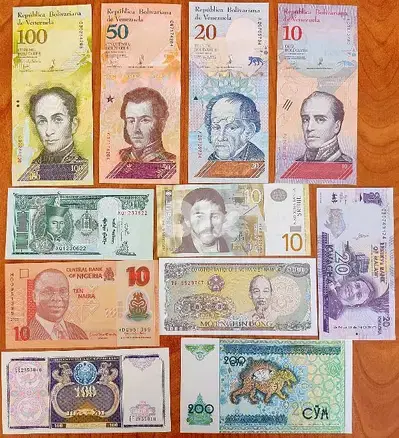 11 عملة أجنبية مشكله أنسر