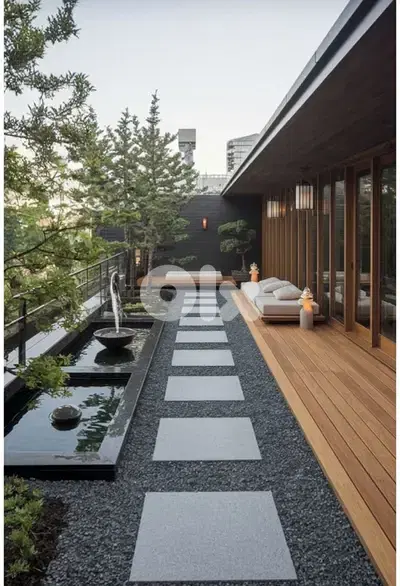 Amazing space with large terrace dance school pilates or office