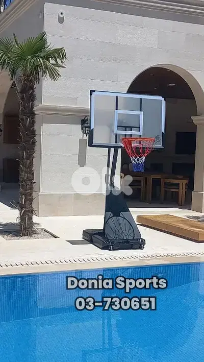 Now 230$ before380$ movable basketball hoop(swimming pool mode)