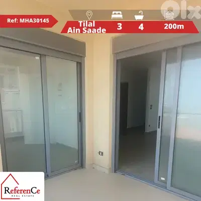 Apartment with terrace Tilal Ain Saade شقة تراس في تلال عين سعادة