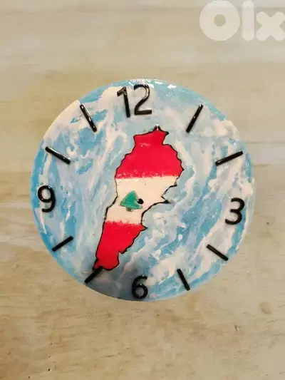customized Lebanon Resin Clocks