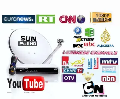تركيب ستلايت في لبنان SUN-SAT XS-P2i6