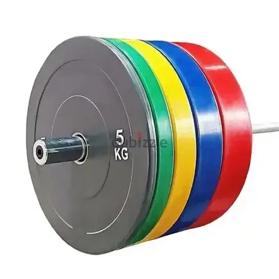 Bumper plate new 1kg for 3$