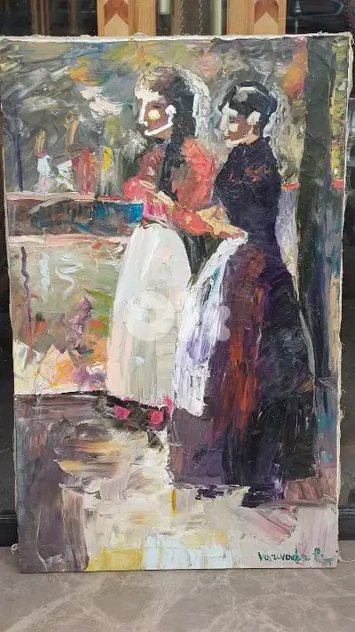 لوحة رسم زيتي روسيّة