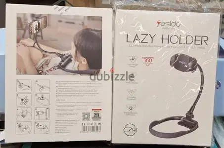 YESIDO LAZY HOLDER LAZY NECK/DESKTOP PHONE HOLDER MOUNT FOR 4.5-6.7