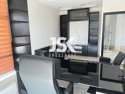 L18313-Furnished Office For Rent in Galerie Semaan