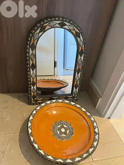miroir et plateau (maroc)