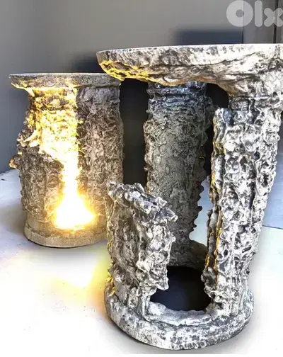Rock lamp
